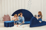 Round Design Child Playmat Suitable from Birth Available in 5 Colours 160cm - Gold - Misioo - Playoffside.com