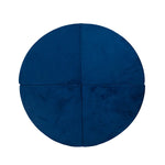 Round Design Child Playmat Suitable from Birth Available in 5 Colours 160cm - Navy Blue - Misioo - Playoffside.com
