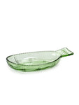 Fish Shaped Deep Serving Plates Available in 3 Colors - Transparent Green - Serax - Playoffside.com
