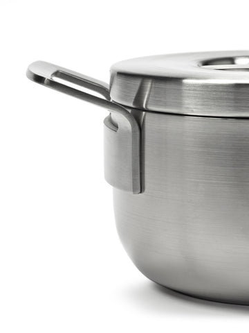 Piet Boon Stainless Steel Pot Available in 2 Sizes & 2 Colours - Copper / Large - Serax - Playoffside.com