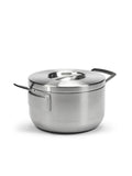 Serax - Stainless Steel Pot by Serax Available in 2 Sizes & 2 Colours - Steel Grey / Large - Playoffside.com