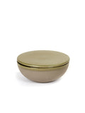 Stoneware Bowls with Lids Available in 3 Colors - Rusty Brown - Serax - Playoffside.com