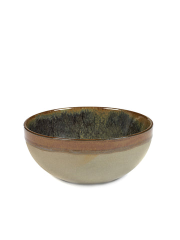 Deep Stoneware Bowls Available in 3 Colors & 3 Sizes - Indi Grey / Small - Serax - Playoffside.com