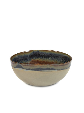 Deep Stoneware Bowls Available in 3 Colors & 3 Sizes - Rusty Brown / Small - Serax - Playoffside.com