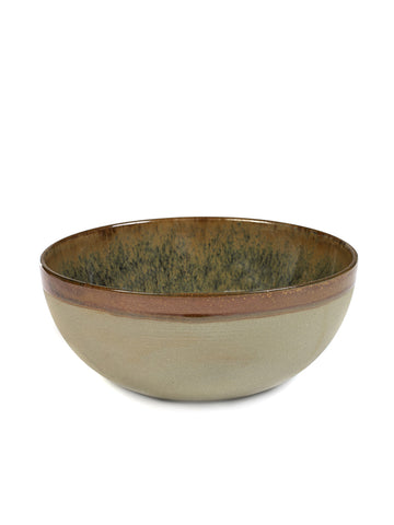 Deep Stoneware Bowls Available in 3 Colors & 3 Sizes - Indi Grey / Medium - Serax - Playoffside.com