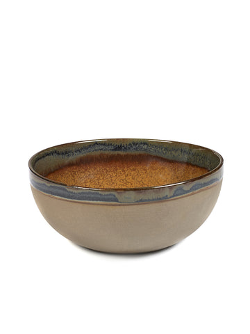 Deep Stoneware Bowls Available in 3 Colors & 3 Sizes - Rusty Brown / Medium - Serax - Playoffside.com