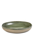 Stoneware Serving Plates Available in 3 Styles - Camo Green - Serax - Playoffside.com