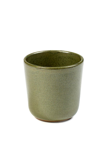 Ristretto Stoneware Cups Available in 2 Styles - Camo Green - Serax - Playoffside.com