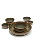 Deep Stoneware Plates Available in 2 Colors & 3 Sizes - Camo Green / Large - Serax - Playoffside.com