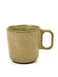 Stoneware Mugs Available in 2 Styles & 2 Colors - Camo Green / With handle - Serax - Playoffside.com