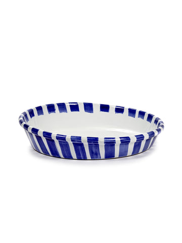 Blue-Striped Salad Bowls - Default Title - Serax - Playoffside.com