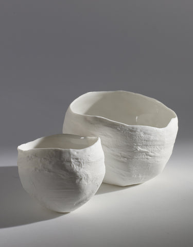 Serax - Bowl With Plaster Look By Serax Available in 2 Sizes - Small - Playoffside.com