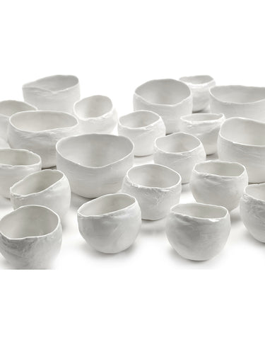 Serax - Bowl With Plaster Look By Serax Available in 2 Sizes - Small - Playoffside.com