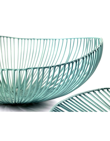 Oval Basket By Antonino Sciortino Available in 4 Colours - Light Blue - Serax - Playoffside.com