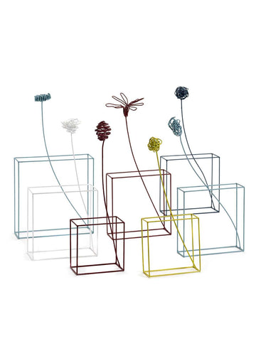 Metal Decorative Flowers By Antonino Sciortino Available in 2 Shapes - Square / 7 Flowers - Serax - Playoffside.com
