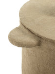 Serax - Paper Mache Pot + Lid By Marie Michielssen Available in 3 Colours - Brown - Playoffside.com