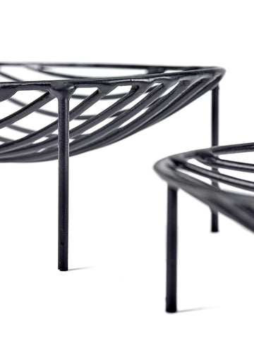 Metal Basket Nana By Antonino Sciortino Available in 2 Colours & 6 Sizes - White / L - Serax - Playoffside.com