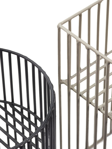 Basket Turn by Antonino Sciortino Available in 3 Colours & 3 Shapes - White / Square - Serax - Playoffside.com
