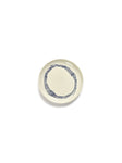 Ottolenghi Small Stoneware Plates Available in 11 Styles - White Swirl Stripes Blue - Serax - Playoffside.com