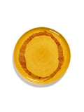 Ottolenghi Serving Plates Available in 2 Sizes & 12 Styles - Sunny Yellow Swirl Red Stripe/ M - Serax - Playoffside.com