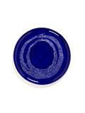 Ottolenghi Serving Plates Available in 2 Sizes & 12 Styles - Lapis Lazuli Swirl White Dots/ M - Serax - Playoffside.com