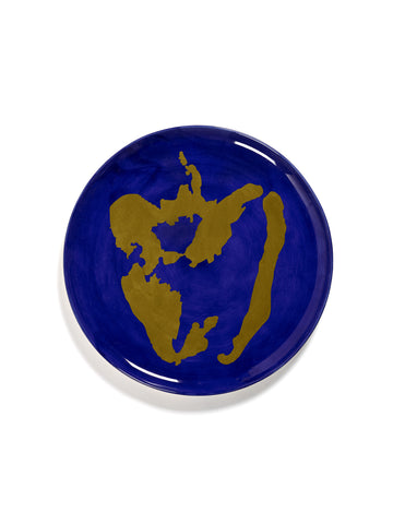 Ottolenghi Serving Plates Available in 2 Sizes & 12 Styles - Lapis Lazuli Pepper Gold/ M - Serax - Playoffside.com