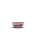 Ottolenghi Bowls Available in 2 Sizes & 6 Styles - Delicious Pink Swirl-stripes Blue / Large - Serax - Playoffside.com