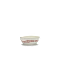 Ottolenghi Bowls Available in 2 Sizes & 6 Styles - White Swirl-stripes Red / Large - Serax - Playoffside.com