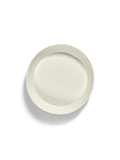 Stoneware High Serving Plates Available in 2 Sizes & 5 Styles - Medium / Lapis Lazuli White Dots - Serax - Playoffside.com