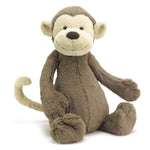 Bashful Monkey Beautiful Baby Teddybear Suitable from Birth - XL - Jellycat - Playoffside.com
