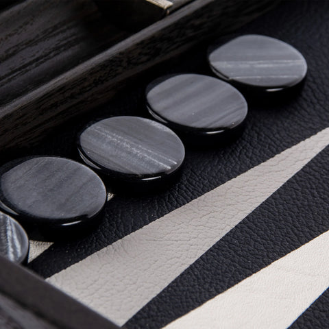 Classic Black Backgammon Set - Default Title - Manopoulos - Playoffside.com