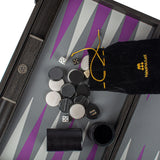 Traffic Purple  Minimalist Art Backgammon Set - Default Title - Manopoulos - Playoffside.com