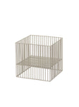 Basket Turn by Antonino Sciortino Available in 3 Colours & 3 Shapes - Grey / Square - Serax - Playoffside.com