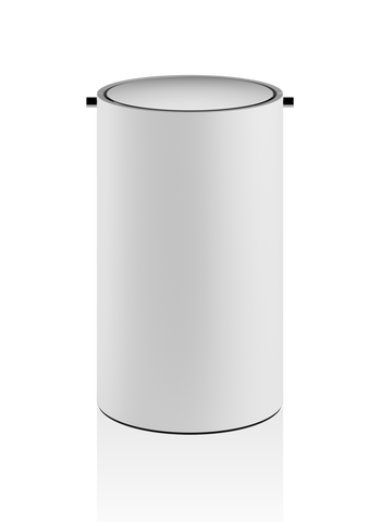 Contemporary Bathroom Bin Available in 2 Colours - White - Decor Walther - Playoffside.com