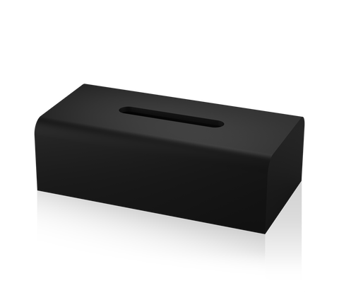 Corian Tissue Box Available in 2 Colours - Black - Decor Walther - Playoffside.com