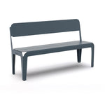 Bended bench With Backrest