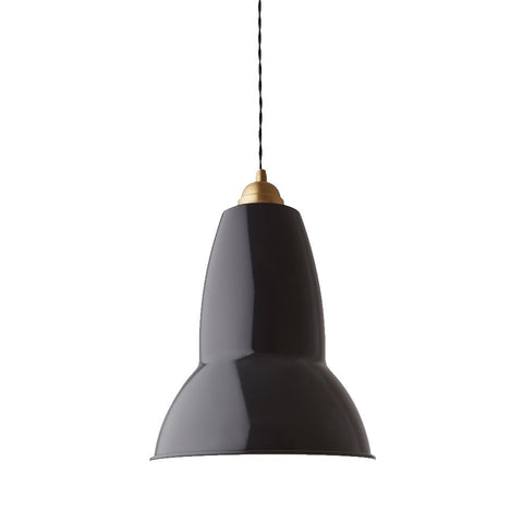 Anglepoise Original 1227 Brass Maxi Pendant Available in 2 Colours - Jet Black - Anglepoise - Playoffside.com