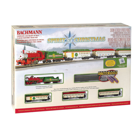 Bachmann - Spirit of Christmas Electric Train Set - Default Title - Playoffside.com