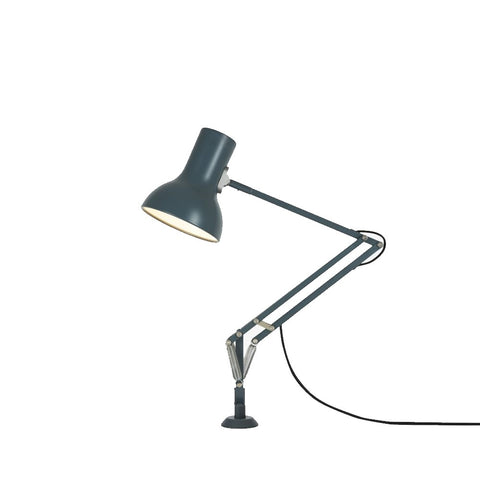 Anglepoise Type 75 Mini Lamp with Desk Insert Available in 3 Colours - Slate Grey - Anglepoise - Playoffside.com
