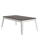 Steel Pool Table - Oak / grey / Grey Cloth / With Top - Rene Pierre - Playoffside.com