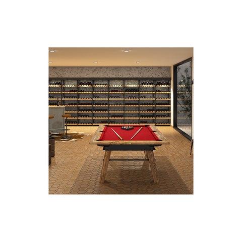 Dock Pool Table - Model 6 / Red - Rene Pierre - Playoffside.com