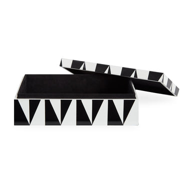 Medium Op Art Luxury Lacquer Box by Jonathan Adler Design Medium Op Art Luxury Lacquer Box by Jonathan Adler Design
