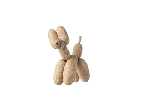 Balloon Dog Available in 2 Sizes & 2 Colours - Small / Oak - Boyhood - Playoffside.com