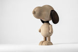 Oak Wooden Snoopy Available in 2 Sizes & 3 Colours - Smoke Stained Oak / Large - Boyhood - Playoffside.com