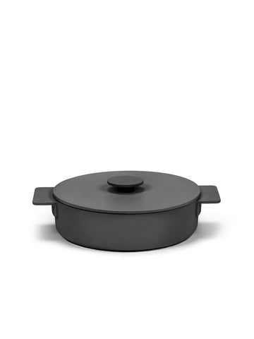 Serax - Surface Casserole by Serax Available in 2 Colours & 2 Sizes - Black / Large - Playoffside.com