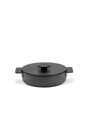 Serax - Surface Casserole by Serax Available in 2 Colours & 2 Sizes - Black / Medium - Playoffside.com