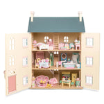 Le Toy Van - Cherry Tree Hall Wooden Doll House Suitable from 3 years old - Default Title - Playoffside.com