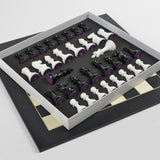 Bold Luxury Chess Set with Hand-Carved Wooden Pieces - Default Title - Purling London - Playoffside.com
