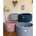 Misioo - Eco Child Ball Pool 90 cm Diameter Available in 4 Colours - Blue - Playoffside.com
