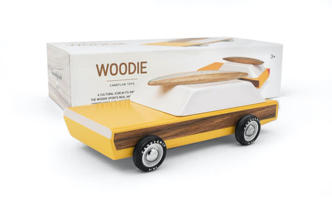 Candylab - Woodie Wooden Toy Car - Default Title - Playoffside.com